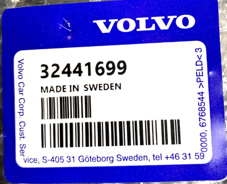 KOLEKTOR SSĄCY 2.0 D4 VOLVO S60 V60 2011- S90 V90 V40 XC40 OE 32441699