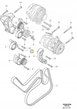 ZESTAW OSPRZĘTU 2.0 B4 VOLVO S90 V90 2017- XC60 S60 V60 14- XC90 32213657