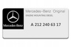 MERCEDES W204 ŁAPA SILNIKA A2042405117