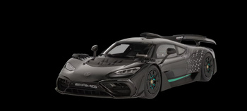 MERCEDES Model samochodu 1:18 AMG ONE BLACK C298