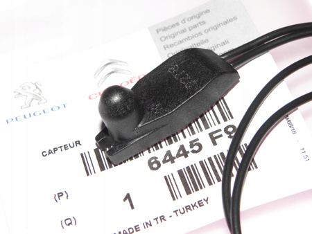 CZUJNIK TEMPERATURY ZEWN. CITROEN BERLINGO C2 C3 C4 C5 C6 C8 OE 6445F9