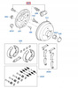 CYLINDEREK HAMULCA TYLNEGO FORD FIESTA FUSION PUMA _ 1522960 _ 2S61-2261-AB