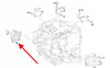 PRAWA ŁAPA WSPORNIK SILNIKA DIESEL M642 MERCEDES OE A6422236404