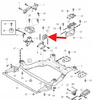 PODUSZKA SILNIKA BENZYNA DIESEL VOLVO S60 V60 XC60 S80 OE 31277313