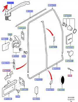 OGRANICZNIK TRANSIT 2000-14 5146438 _ YC15-V44100-AK