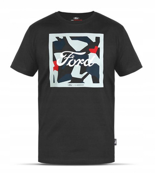 KOSZULKA FORD PERFROAMANCE CAMO CZARNA rozm. M OE