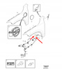 PRAWY DOLNY UCHWYT BŁOTNIKA PRZÓD VOLVO XC90 2016- OEM/OE 31416336