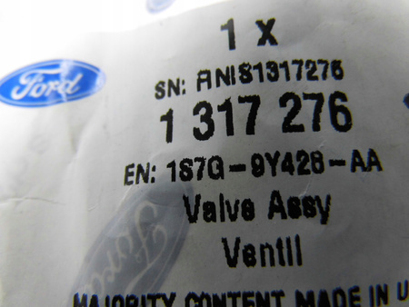 ZAWÓR KLAPKA KOLEKTORA SSĄCEGO FORD MONDEO Mk3_1317276_1S7G-9Y428-AA