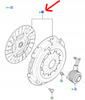 ZESTAW SPRZĘGŁA FORD MONDEO Mk3 2003-07 DURATEC _ 1359514 _  3S71-7540-BB