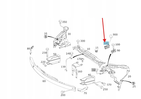 WŁĄCZNIK ZAMKA MASKI CZUJNIK MERCEDES C klasa E W207 S W217 OE A2048703158