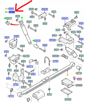 AMORTYZATOR TYLNY FORD TRANSIT 2008-14 3.2L TDCi_4987895_8C16-18080-BD