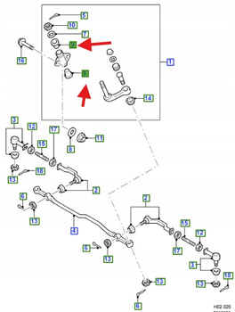 RAMIĘ I WAŁ SWORZNIA RANGER 1998-11 3669886 _ XM34-3356-AA