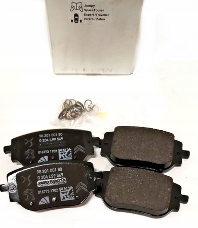 Klocki hamulcowe tylne Citroen JUMPER III 16124340