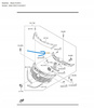 Osłona dolna maskownica chłodnicy - Mazda CX-9 TB_TK2150716B