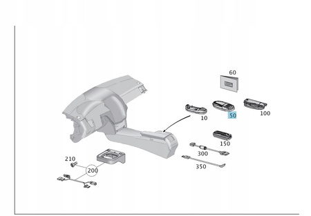 Moduł bluetooth Mercedes-Benz OE A2129068600