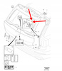 ODBÓJ PRAWY KLAPY BAGAŻNIKA VOLVO XC90 2016- OEM/OE 31457733