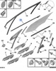 Element drzwi przednich chromowany prawo Citroen OE 9310 p6