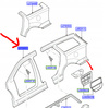 RAMA POSZYCIE DRZWI PASAŻERA FORD FOCUS Mk1 _1234658_XS41-N27840-AE