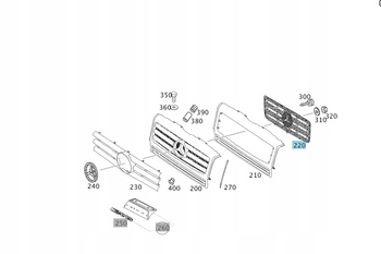 MERCEDES G KLASA W463 LIFT GRILL ATRAPA AMG
