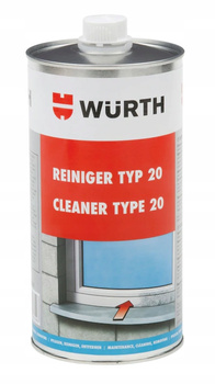 WURTH ZMYWACZ DO PROFILÓW OKIEN PCV + ŚCIERKA WURT