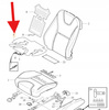MATA GRZEWCZA FOTELA PRZEDNIEGO VOLVO V40 2013- OE 31467421