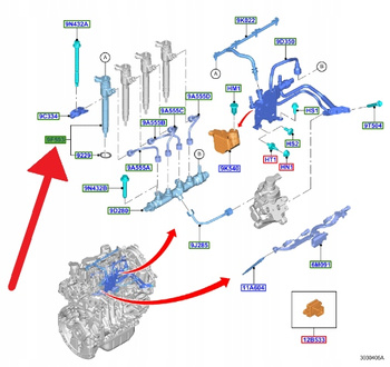 WTRYSKIWACZ 1.5 TDCI FORD KUGA PUMA FOCUS 2018- 2315514 _ JX6Q-9F593-AB
