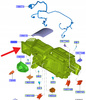 PAROWNIK KLIMATYZACJI FORD MUSTANG 2017- 18 OE 2169809 _ JR3B-19850-AE