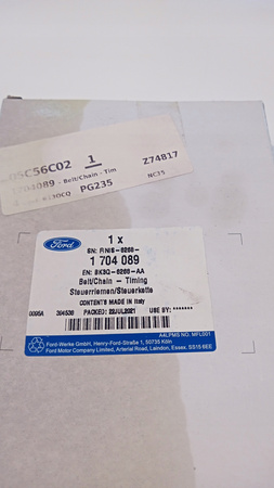 ŁAŃCUCH ROZRZĄDU FORD RANGER TRANSIT 2.2L TDCi OE  1704089 _  BK3Q-6268-AA