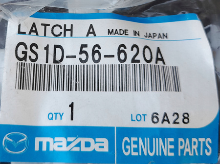 Zamek maski silnika - Mazda 6 GH 2007-2010_GS1D56620A