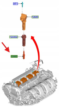 ŚWIECA ZAPŁONOWA 2.3 EB FOCUS KUGA RANGER EXPLORER 2509229 _ ML3E-12405-FA