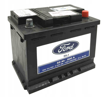 AKUMULATOR 12V 52AH 500A FORD PUMA FIESTA 2017- OE 2033185 _ H1BT-10655-BA