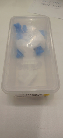 Klipy mocowanie listwy progowej Citroen C3 2016- OE 1641882980