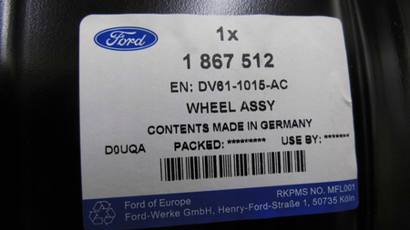 FELGA STALOWA FORD KUGA Mk2 2012- 17"_1867512_DV61-1015-AC