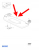 OSŁONA PRZECIWSŁONECZNA PRAWA VOLVO XC90 2016- S90 V90 OEM/OE 32345321