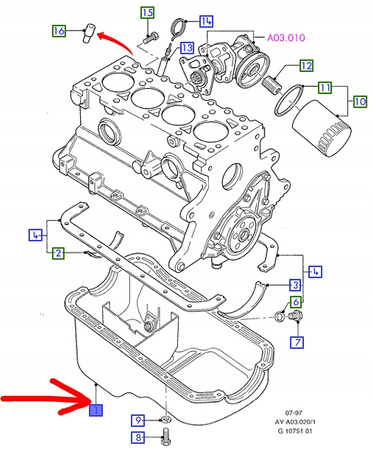 MISKA OLEJOWA 1.3 KA Mk1 FIESTA Mk5 ESCORT Mk7 _1037589_96BM-6675-DA