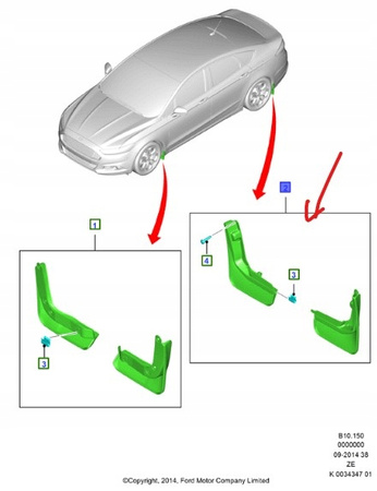 CHLAPACZE TYLNE FORD MONDEO Mk5 KOMBI 2014-_1806717_DS7J-16D576-BB5YZ9