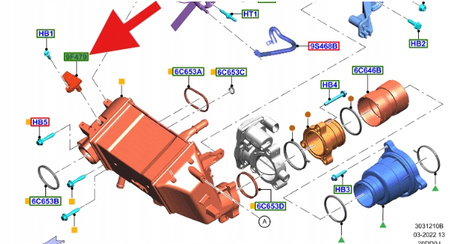 CZUJNIK CIŚNIENIA POWIETRZA 2.0 ECOBLUE EDGE SMAX 2512929 _ LV2A-9F479-DA