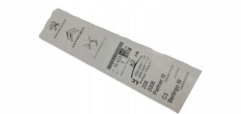 Oryginalne Pióra Przód Citroen c3 2016- OE 1642334680