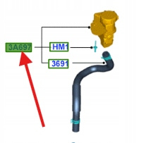 POMPA ABS FORD KUGA MK1 2.5L DURATEC 2008-2012 1699693 _ 9V41-3531-AB