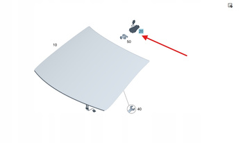 UCHWYT KAMERY PRZEDNIEJ MERCEDES GLE W167 OE A1678274700