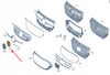 EMBLEMAT ZNACZEK LOGO GWIAZDA MECEDES W192 W214 W253 GLC OE A0008800300