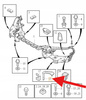 PRAWY WSPORNIK PASA WZMOCNIENIA PRZÓD VOLVO V40 2013- OE 31385068