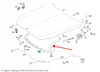 WYGŁUSZENIE MASKI MERCEDES C klasa W205 OE A2056820026