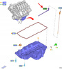 RURKA BAGNETU OLEJU 5.0 V8 FORD MUSTANG 17- 23- OE 2119297 _ JR3E-6754-AA