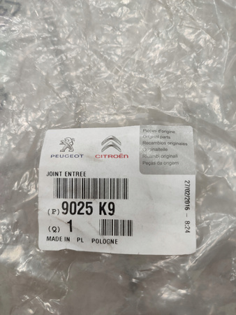 Uszczelka drzwi przód prawa lewa C3 Picasso 9025K9