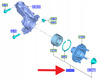 ŁOŻYSKO KOŁA PRZÓD FORD KUGA FOCUS C-MAX CONNECT 2472586 _ 8V4J-1K018-AC