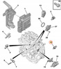 CZUJNIK TEMPERATURY OLEJU CITROEN C3 C4 C5 JUMPER JUMPY OE 9828711180