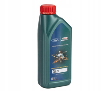 OLEJ SILNIKOWY 0W20 BENZYNA HYBRYDA FORD CASTROL MAGNATEC 1l WSS-M2C954-A1