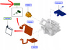 ZAWÓR ROZPRĘŻNY FORD FOCUS Mk3 C-MAX Mk2 2010-2015 _1720823_AV6N-19849-AB