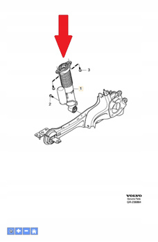 Amortyzator Volvo XC70 OE 31408418 NIVOMAT